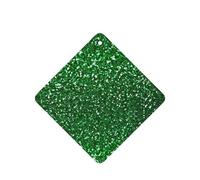 Green Sequin Sparkle Printing Fashion Car Air Freshener Cards 10 Pcs Car Scented Hanging Sheets