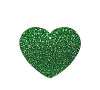 Green Sequin Sparkle Printing Fashion Car Air Freshener Cards 10 Pcs Car Scented Hanging Sheets