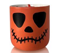 Green Sheep Candles - Halloween Decorations, Large Ceramic Jar Scented Candle, Natural Coconut Wax, Gift Set Decoration, Seasonal Perfect Pumpkin, Aromatherapy Candle Gifts for Women (Kurt, 350 Ml)