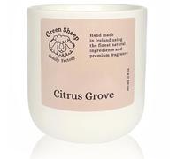 Green Sheep Candles - Large White Jar, Long Burning Relaxing Sleep Scented Vegan & Non Toxic Coconut Wax Candle for Home & Kitchen, Luxury Natural Aromatherapy Gift (Citrus Grove, 350 ml)