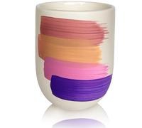 Green Sheep Hand-Painted Scented Candle - Long Burning Coconut Wax | Natural, Artisan Gift for Home & Relaxation (Romantic, 150 ml)
