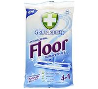 Green Shield Anti-Bacterial Floor Wipes (Pack of 6, Total 180)