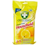 Green Shield Anti-Bacterial Household Surface Wipes (Pack of 8, Total 400)