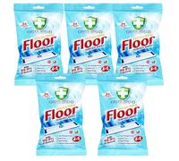 Green Shield Antibacterial Extra Large Floor Wipes, Floor Surface Cleaning Wipes for Wood Floor, Dust Magnet Quick Drying & Suitable for All Floors - Tiles, Laminate & Wooden Floor Wipes (120 Wipes)