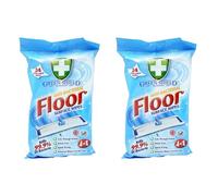 Green Shield Antibacterial Floor Wipes, Multi-Surface, Powerful Formula, Durable Texture, Floor Care Solution, Ideal for Kitchens, Bathrooms, Living Areas & Hallways, Pack of 2 (Pack of 2)