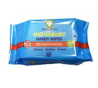 Green Shield Antibacterial Handy Pocket / Travel Wipes 20 wipes
