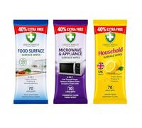 Green Shield Food Safe Cleaning Wipes Kit 3-in-1