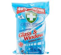 Green Shield Glas- & Window Surface Wipes 70 Pieces