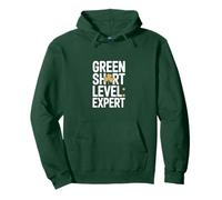 Green Short Level Expert Funny Irish St Patricks Day Pullover Hoodie