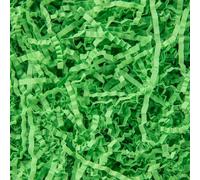 Green Shredded Tissue Paper 500g, Crinkle Cut Shredded Paper for Gift Boxes, Hampers, Birthday, Wedding, Easter, Christmas
