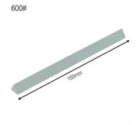 Green Silicon Carbide Grinding Block for Sharpening Round and Triangle, 240 320 400 600 Grit Options for Jade Tool Steel and Carving Cutters (triangle 600Grit)