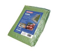 Green/ Silver Faithfull FAITARP1812 5.4 x 3.6m (18 x 12ft) Tarpaulin
