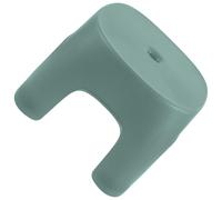 Green Single Step Stool, Lightweight PVC Anti-slip Helper