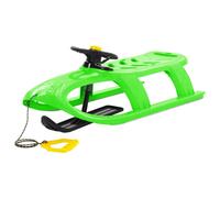 (green, sledge + wheel) vidaXL Sledge Polypropylene Outdoor Playset Snowracer Multi Colours/Models
