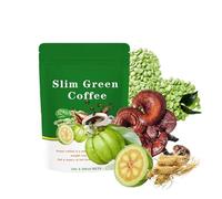 Green Slimming Instant Coffee - Fat Burning Weight Management Beverage, Natural Formula, Easy To Prepare(1PCS)