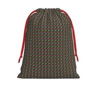 Green Snake Print Gift Drawstring Bag Reusable Pouch Birthday Presents Wedding Daily Organizing Events