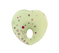 (Green) Soft Baby Kids Pillow Memory Foam Prevent Flat Head Anti Neck Roll Support