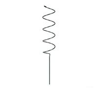 Green Spiral Plant Trellis, Iron Garden Support Pole for Climbing Vegetables and Flowers, Vertical Growth Stake for Small Spaces, Weatherproof Gardening Accessory Kit(1*spiral)