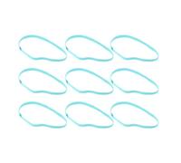 Green Sports Headband Stretchy Cloth Non Slip Soccer Yoga Unisex | Secure Fit Textured Surface, Comfortable Day, Helps Keep Hair Back during School Sports or Dance