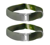 Green Sprout Joy Adjustable Pet Collar for Small Medium Large Dogs & Cats, Reflective Strip for Night Safety, Soft Comfort Pad