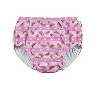green sprouts - Eco Pull-up Swim Diaper - Light Pink Watermelon Stripe - 4T (3-4 Years)
