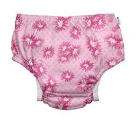green sprouts - Eco snap Swim Diaper with Gussets - Pink Chilenito Cactus Flower - 3T (2-3 Years)
