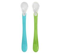 Green Sprouts Feeding Spoons (6 to 12 Months, Aqua, Pack of 2)