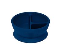 Green Sprouts - Silicone Divided Suction Learning Bowl - Navy