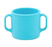 Green Sprouts silicone Learning Cup (Aqua)