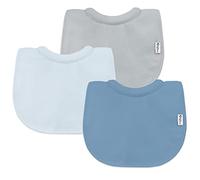green sprouts - Stay-dry milk-catcher bibs (3 pack) - Blueberry (0-6 months)