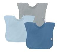 green sprouts - Stay-dry pull-over bibs (3 pack) - Blueberry (9-18 months)
