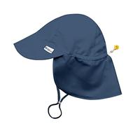 Green Sprouts - UPF 50+ eco Flap hat - Navy - 2T-4T