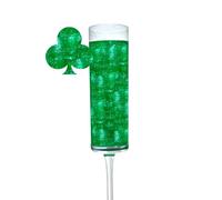 Green St. Patricks Day Drink Glitter for Wine, Beer, Cocktails | Edible Cocktail Glitter | Food Grade, Made in The USA | Cocktail Garnish | Beverage Shimmer | Baking Decorations | Perfect Host Gift