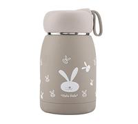 Green Stainless Steel Cute Pattern Vacuum Insulated Water Cup Mug Bottle - Rustproof, & Lightweight for Travel, Office, School, Picnic (Coffee)