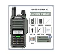 (Green Standard) UV-68 Pro Max V2 10W IP68 Walkie Talkie Waterproof High Power CB Ham Long Range UV-S22 Pro V2 UV-98