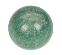 Green Strawberry Quartz Crystal Sphere,Polished Decorative Ball for Wealth, Luck, Cleansing, Home/Office Decor,5~6cm