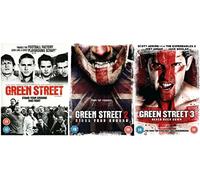 Green Street Trilogy Complete DVD Collection 1-3 : Green Street (Hooligans) / Green Street 2 / Green Street 3 + Extras