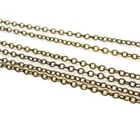 Green Stuff World 1.5mm Hobby Chain 1m Long Brass Colour 1040