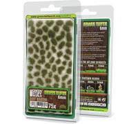 Green Stuff World 6mm Grass Tufts 75pcs - Dry Green