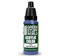 Green Stuff World Acrylic Pints | Modeling Colours 17ml Dropper (Abyss Blue)