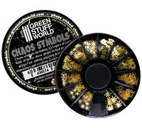Green Stuff World Chaos Runes and Symbols for Dioramas, Miniatures 2110