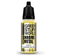 Green Stuff World Chrome Paint 17ml - Gold