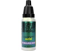 Green Stuff World Colorshift Chameleon STORM SURGE GREEN 17ml Acrylic Liquid Paint