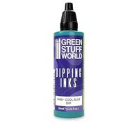 Green Stuff World Dipping Ink 60ml High Contrast Model Paint (Cool Blue)