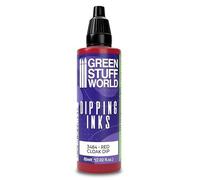 Green Stuff World Dipping Ink 60ml High Contrast Model Paint (Red Cloak)