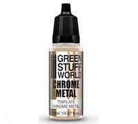 Green Stuff World for Models and Miniatures Chrome Paint - Tinplate 3693