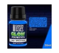 Green Stuff World Glow in the Dark Pigments 30ml - Space Blue