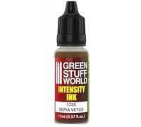 Green Stuff World Intensity Ink 17ml - Sepia Vetus
