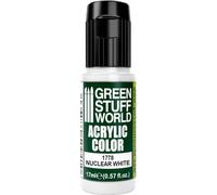 Green Stuff World Maxx Formula Acrylic Color Paint 17ml - Nuclear White