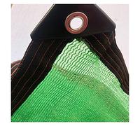 Green Sunblock Shade Cloth 50% -Shade Netting with Buttonholes for Greenhouse Patio Lawn & Garden Plants - 4x6m/13x19ft Size